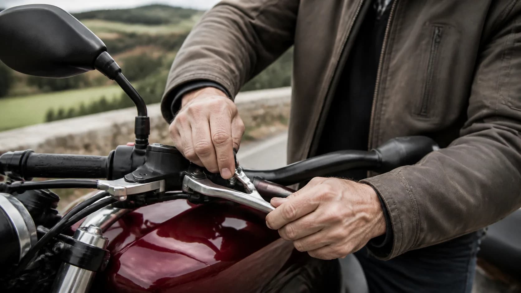 Imagine editorială despre antifurt pentru motocicletă: strategie în straturi