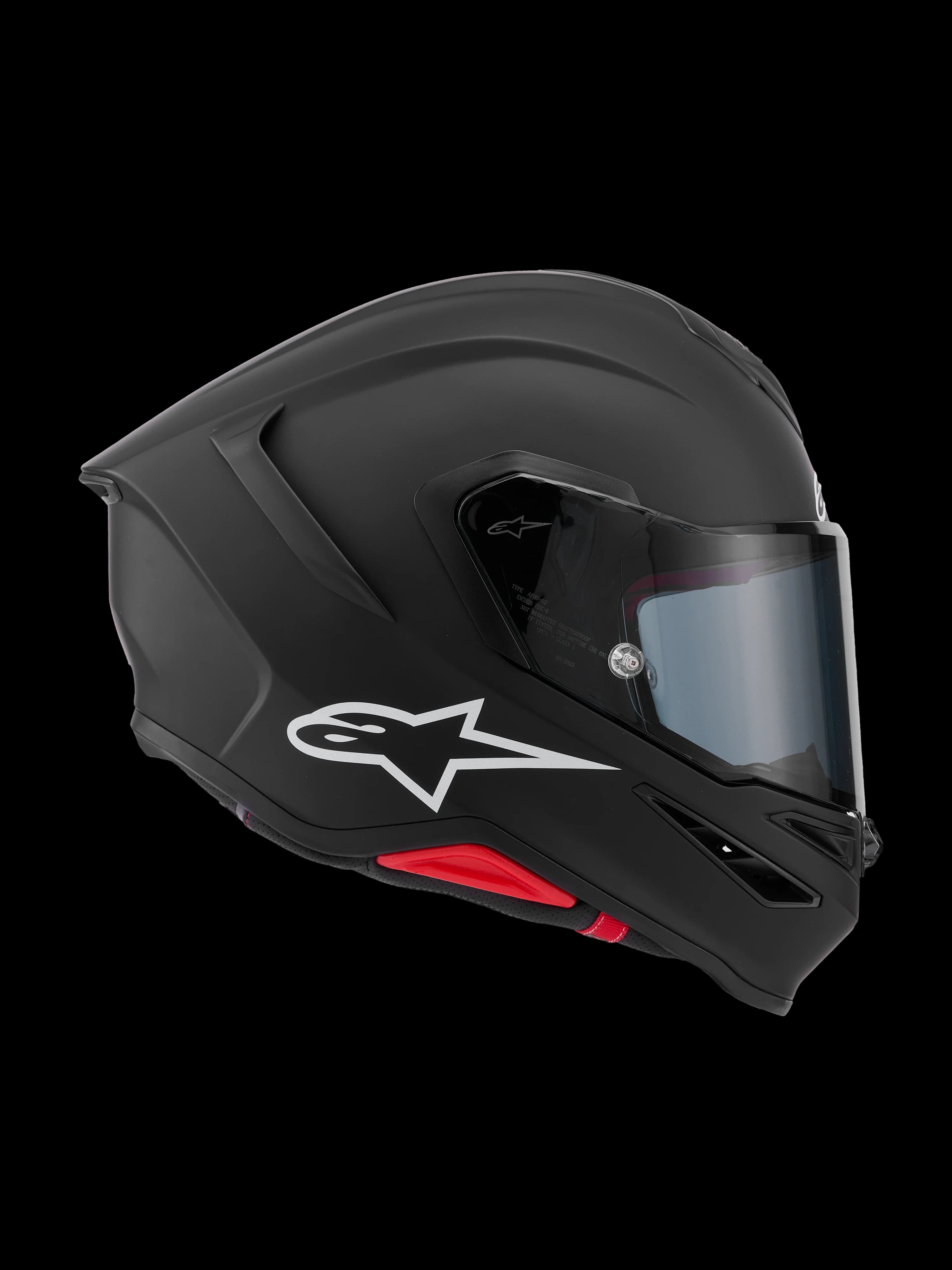 Cască integrală Alpinestars S-R7 Supertech în finisaj negru mat